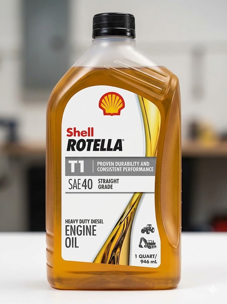 Shell RotellaT1 40 CFSL 6*1 QT CASE